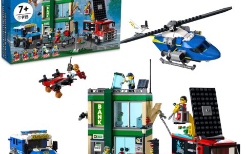 LEGO 乐高 60317 警察银行大追捕 (915 Pcs) 特卖+包邮！