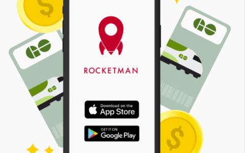 多伦多公交Rocketman App大优惠：GO Transit周末一天通票买一送一！