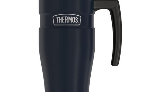 近史低价！Thermos 膳魔师 470ml 帝王系列不锈钢防漏保温杯特卖！保热7小时冷18小时，内置茶钩