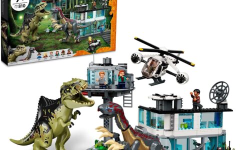 新低！乐高 LEGO 新品 76949 侏罗纪世界统治: 南方巨兽龙和镰刀龙攻击 (658 Pcs) 特卖+包邮！