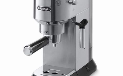历史低价！DeLonghi 德龙 EC680 不锈钢 15 Bar 超薄意式咖啡机（带奶泡器）特卖+包邮！