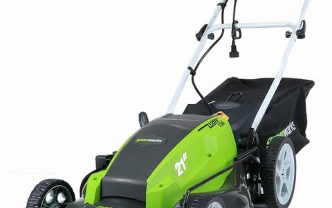Greenworks 25112 13安培 21英寸 三合一电动割草机特卖+包邮！