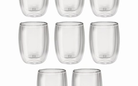 Zwilling 双立人 Sorrento 双层隔热玻璃杯（200ml x 8) 套装特卖+包邮！