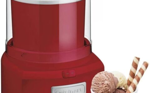 Cuisinart ICE-21R 冰淇淋机/雪葩机/冻酸奶机特卖+包邮！自己做更健康！