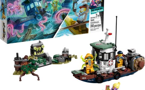 LEGO 乐高 70419 Hidden Side 失事的捕虾船 (310 Pcs) 特卖+包邮！可AR互动