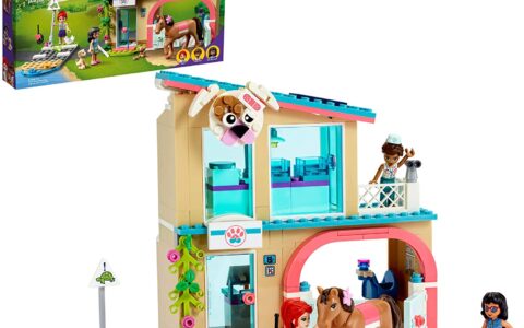 新低！LEGO 乐高 41446 心湖城宠物诊所 (258 Pcs) 特卖+包邮！扮家家必备利器