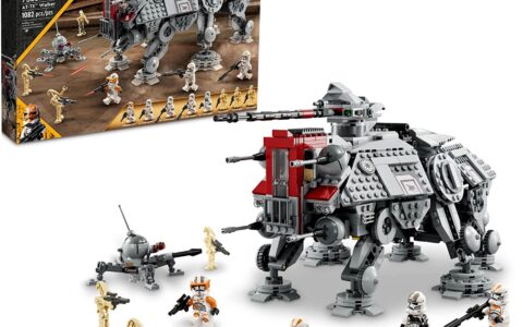 新低！LEGO 乐高 8月新品 75337 星球大战 AT-TE 步行机 (1082 Pcs) 特卖+包邮！