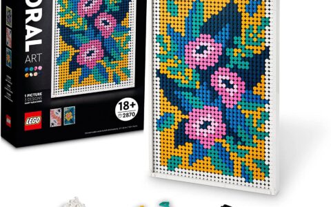LEGO 乐高 8月最新品 31207 花卉艺术  (2870 Pcs) 开售+包邮 ！一盒可拼搭三种图案，或自行设计