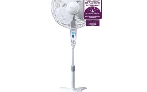 Honeywell QuietSet 全房空气循环立式风扇特卖+包邮！带遥控，可定时