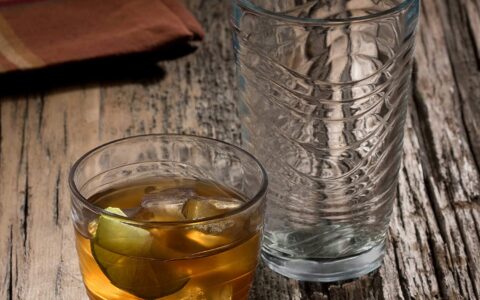 白菜价！百年历史 Libbey 无铅平底玻璃杯/酒杯 16件套特卖！