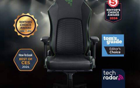历史最低价！雷蛇 Razer 风神 Iskur V2 自适应腰部支撑 152度倾斜 4D扶手 顶级电竞椅/游戏椅特卖+包邮！2色可选！
