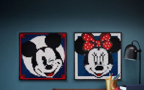 LEGO 乐高 31202 米老鼠壁饰 (2658 Pcs) 特卖+包邮！可拼成米奇或米妮，或自行创作