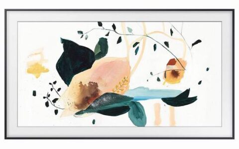 Samsung 三星 LS03T The Frame 55英寸 画壁融入屏 4K超高清智能QLED电视特卖+包邮！