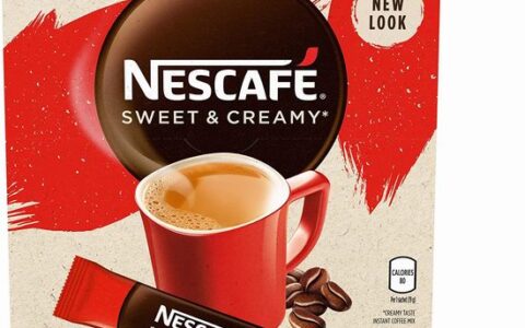 历史低价！雀巢 Nescafe 原味香甜奶油速溶咖啡（108小袋装）特卖！香浓顺滑，瞬间即饮