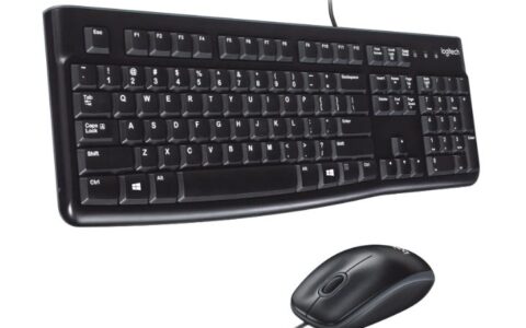 Logitech 罗技 MK120 有线键盘鼠标套装特卖！