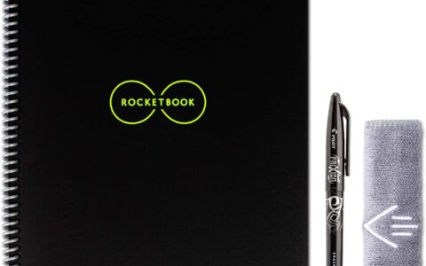 历史低价！多款 Rocketbook 可重复使用 神奇智能笔记本特卖+包邮！送专用笔和擦拭布