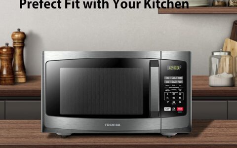 手慢无！历史最低价！Toshiba 东芝 EM925A5A-BS 时尚黑色不锈钢微波炉特卖+包邮！