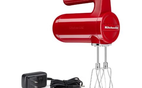历史低价！KitchenAid 无绳手持7速搅拌器特卖+包邮！3色可选！只需充电即可使用