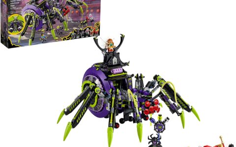 历史低价！LEGO 乐高 80022 悟空小侠：巨型蜘蛛移动基地 (1170 Pcs) 特卖+包邮！6 个小人仔：蜘蛛精、六眼蛛、悟空小侠、朱大厨、孙悟空和一位平民