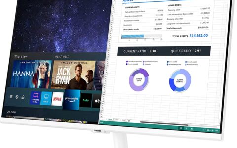 历史低价！SAMSUNG 三星 27寸 M50B FHD 智能显示器/智能电视特卖+包邮！带Office 365套件！