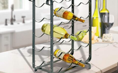 新低！Enclume 钢制葡萄酒存放架特卖+包邮！可放20瓶葡萄酒
