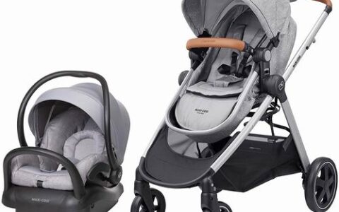 荷兰 Maxi Cosi Zelia Max 五合一婴儿旅行系统 推车/安全提篮套装特卖+包邮！隔热、防雨，送冬季用橡胶轮