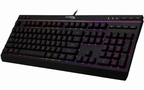 手慢无！历史低价！极度未知 HyperX 阿洛伊魅影 Alloy Core RGB 电竞游戏防冲突键盘特卖！
