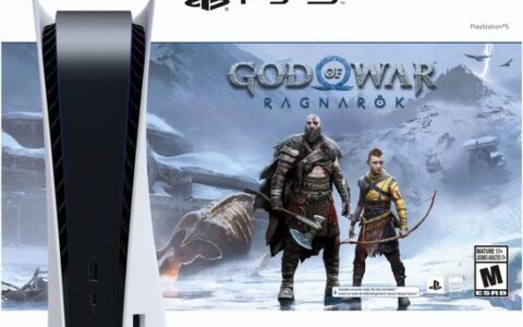 PlayStation 5 游戏机及《战神：诸神黄昏》捆绑包特卖+包邮！光驱版