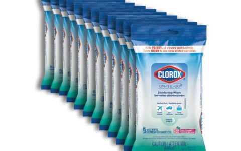 历史低价！Clorox 便携消毒湿巾 15片 x 12 套装特卖+5个以上额外9.5折（可拼单）！ 有效杀死99.99%病菌，防疫必备！