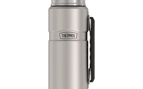 Thermos 膳魔師不锈钢大号68盎司带把手真空保温瓶特卖+包邮！24小时保温