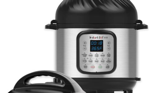 Instant Pot Duo Crisp 6夸脱 11合一 双锅盖空气炸锅/压力锅 智能一体锅特卖+包邮！