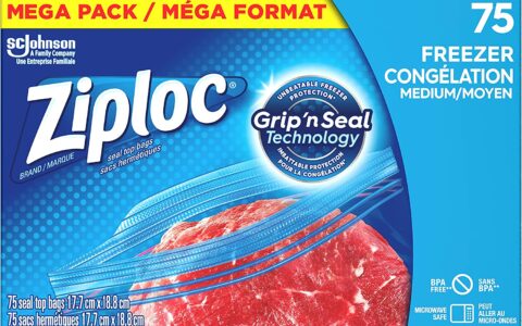 Ziploc 密封食品冷藏袋/ 零食袋/三明治袋/食品储存盒套装等特卖！