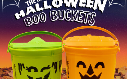 麦当劳 加拿大 将正式推出怀旧的万圣节讨糖桶 Boo Buckets