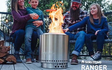 Solo Stove 不锈钢 双壁 便携式 低烟 火炉特卖+包邮！