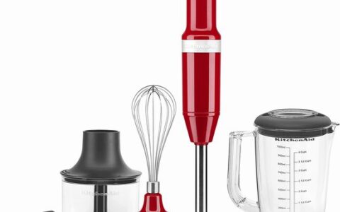 历史低价！KitchenAid 无绳变速手持搅拌器/料理棒特卖+包邮！带食物切碎器