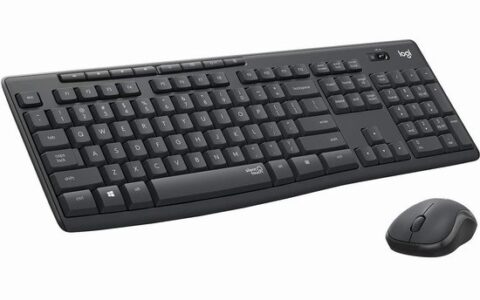 Logitech 罗技 MK295 无线静音键盘鼠标套装特卖+包邮！