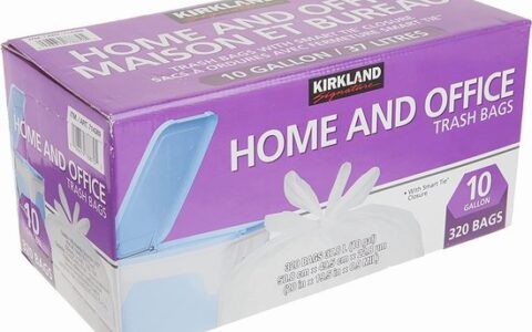 Kirkland Signature 垃圾袋320个特卖+包邮！Costco官网同价！