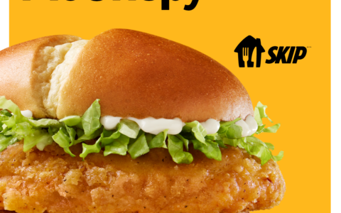 麦当劳 免费送汉堡 McCrispy