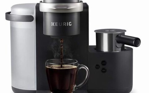Keurig K-Café 一体式胶囊咖啡机特卖+包邮！萃取更浓烈意式浓缩咖啡液，带奶泡机！
