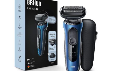 Braun 博朗 6系 6020s 干湿两用电动剃须刀特卖+包邮！带精密修剪器