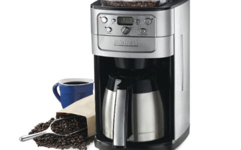 Cuisinart 自动磨豆12杯量全自动不锈钢咖啡机特卖+包邮！