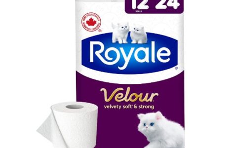 Royale Velour 双层卫生纸特卖+5个额外9.5折（可拼单）！12大卷=24卷