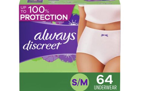 Always Discreet 全包裹型安心裤特卖+包邮！S/M号，64件