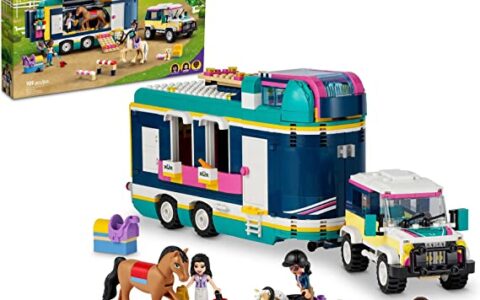 新低！LEGO 乐高 41722 马术展览拖车（989pcs）特卖+包邮！