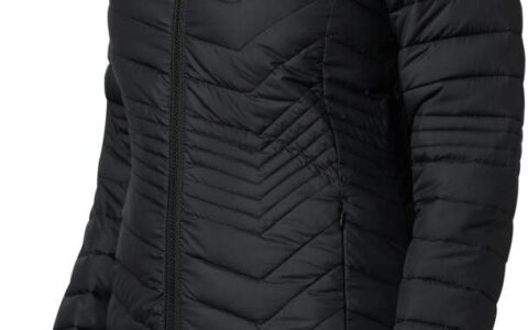 超低价！Columbia Powder Lite Mid 女式 中长款连帽防寒服特卖+包邮！S码