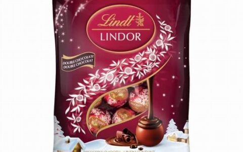 新低！Lindt 双层迷你巧克力球（100克）特卖+5个额外9.5折（可拼单）！