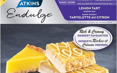 多款 Atkins 健康低糖高纤维健康能量棒/代餐营养棒特卖+5个额外9.5折（可拼单）！