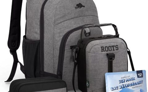 Roots 双肩包、午餐包以及包括冰袋和笔盒等在内的超值四件套装等特卖！