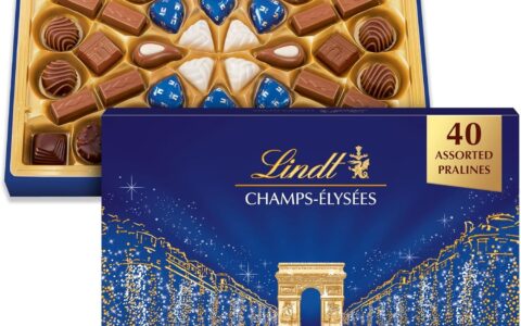 超低价！Lindt 瑞士莲 469克 香榭丽舍大街巧克力礼盒特卖！内含44颗巧克力