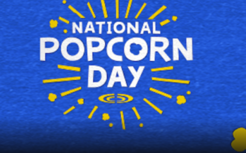 全国爆米花日：Cineplex 看电影 免费送爆米花